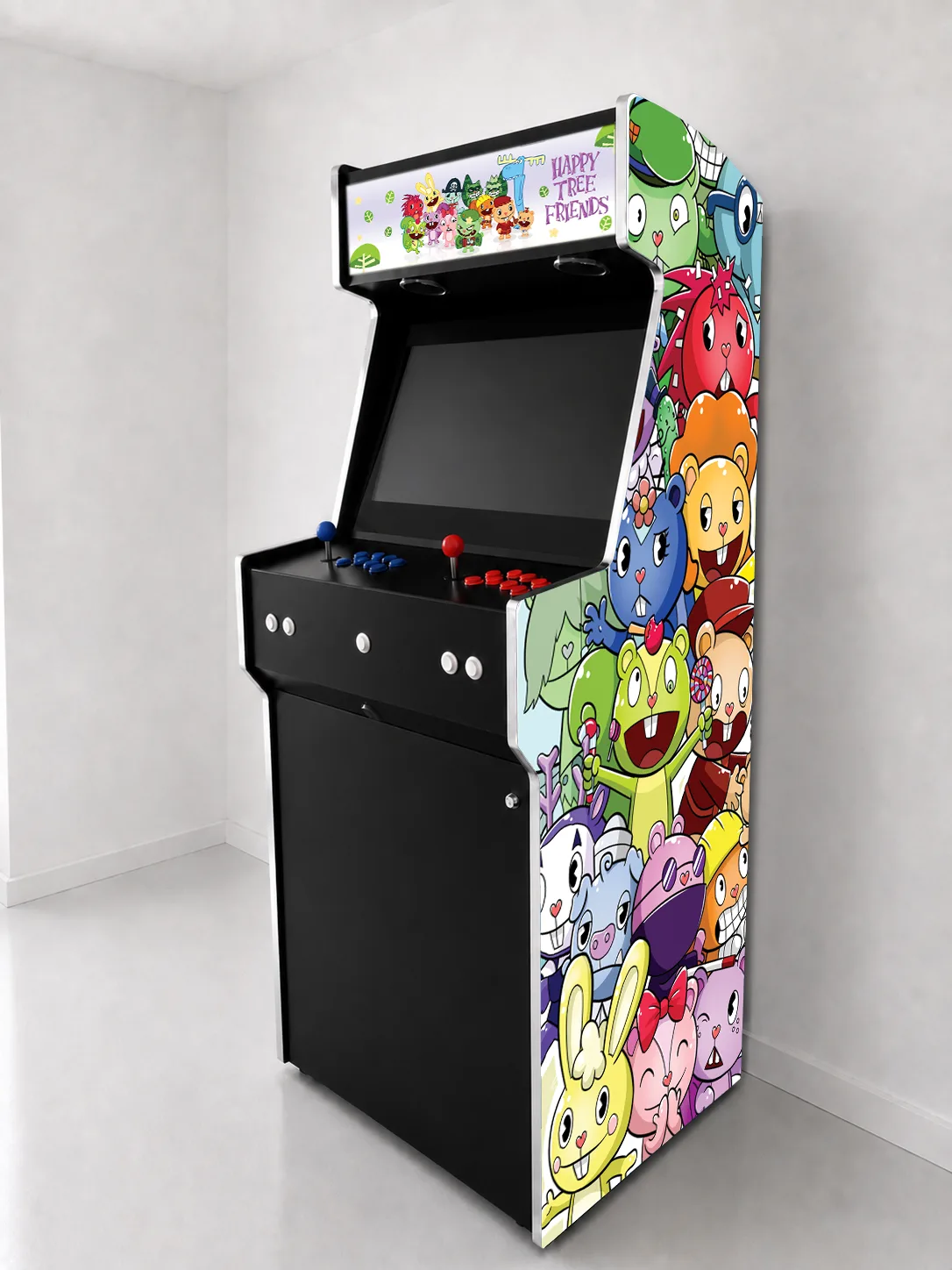 Borne d'arcade Happy Tree Friends 2 joueurs — Start-Elite